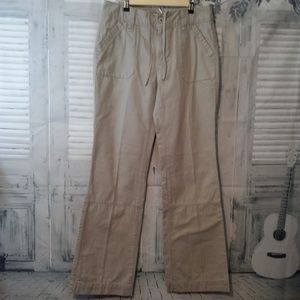 Eddie Bauer Khaki Pants Size 8 Tall